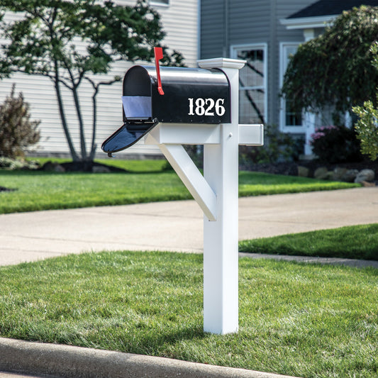 Mailbox Number Sticker - Custom Address Numbers for Mailbox - Vinyl Decal for Mailbox