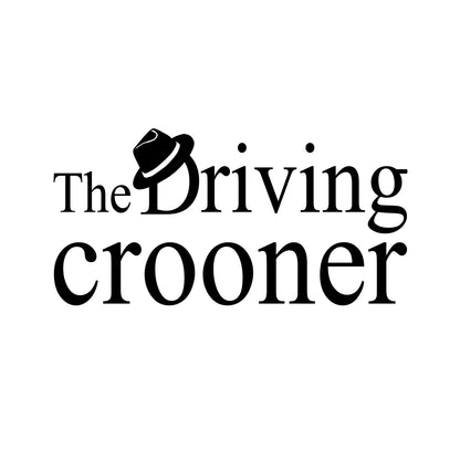 Driving Crooner vinyl car sticker - customize funny car sticker