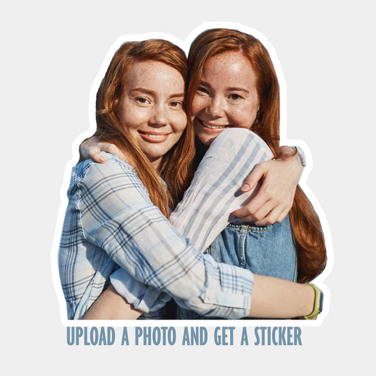 Photo Prints Stickers with Your Own Photo, Image, Logo - Create Your Own Design Photo Stickers - Personalized Custom Waterproof Vinyl Stickers