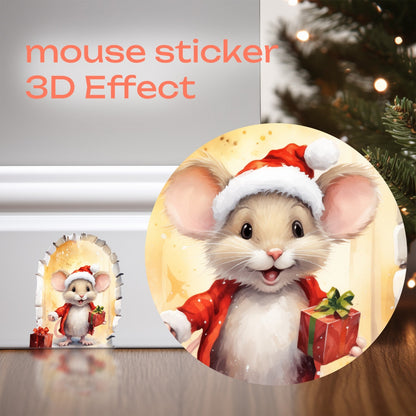 Cartoon Mouse Sticker