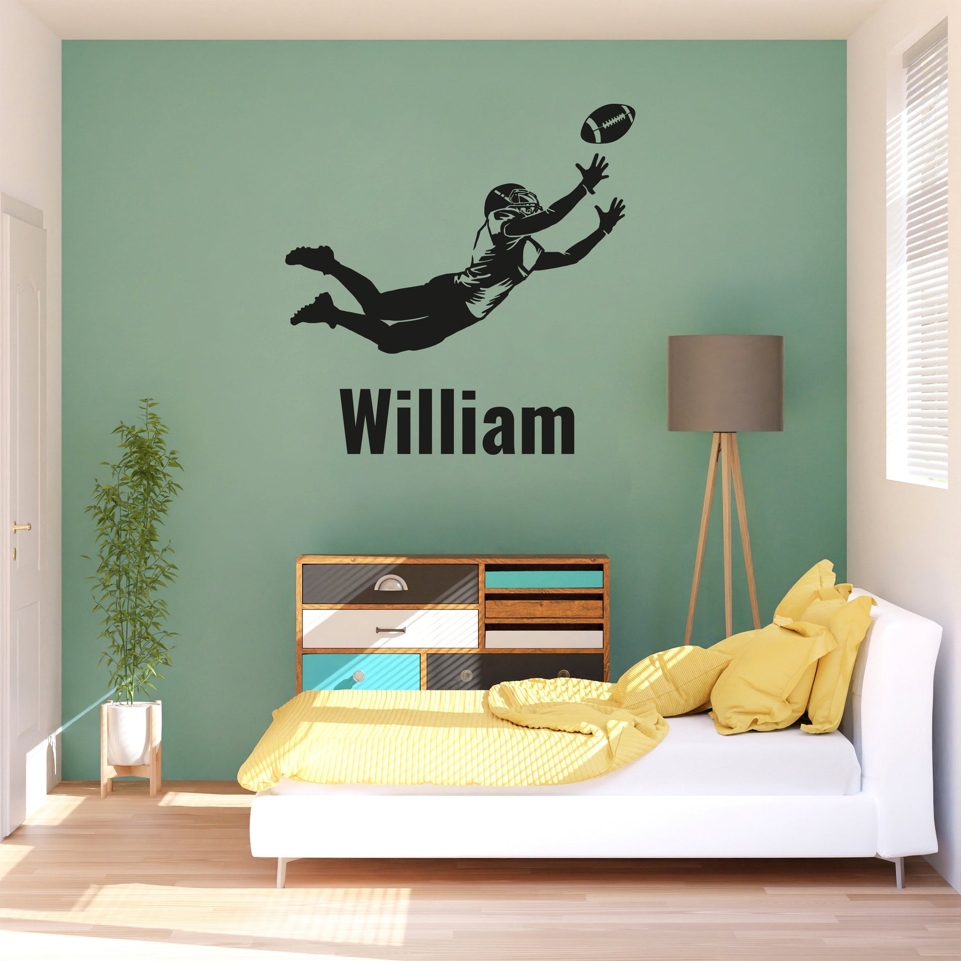 Custom Football Wall Stickers