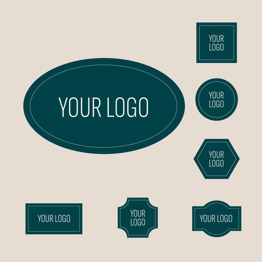 Custom Labels Stickers Personalized - Custom Logo Stickers and Labels - Business Stickers Customize Logo - Custom Stickers with Personalized Logo