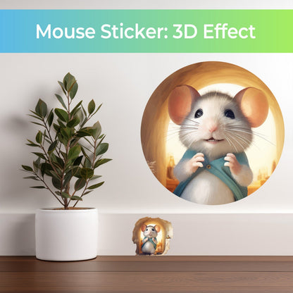 Mouse Hole  Decal